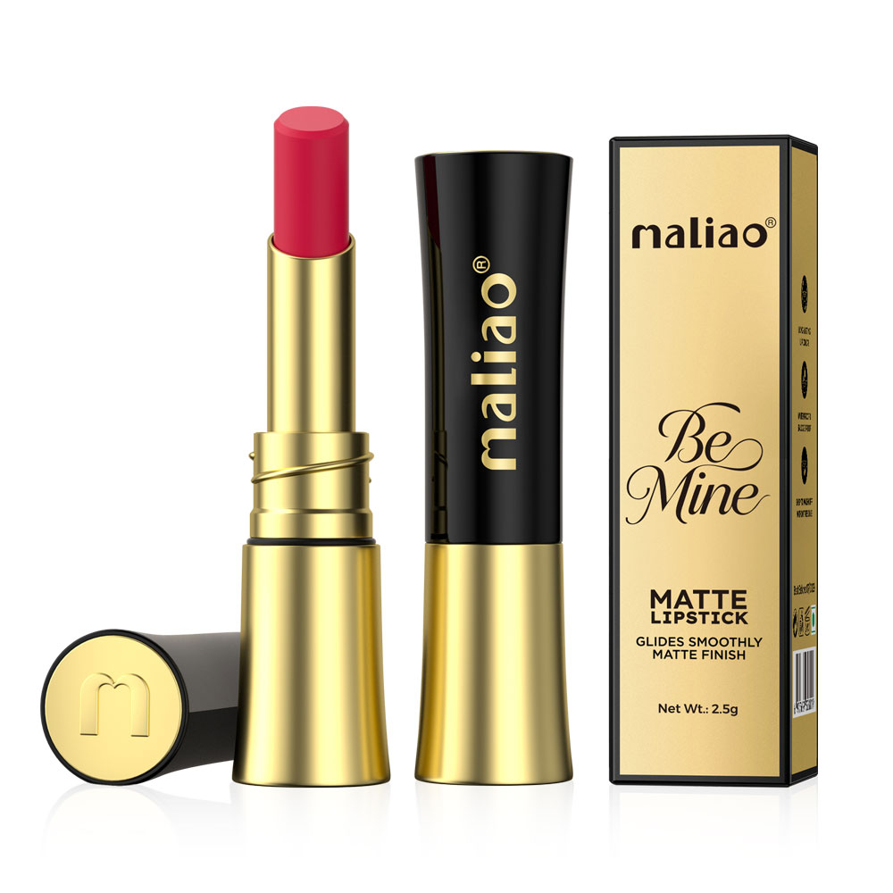 Matte Lipstick Glides Smoothly Matte Finish